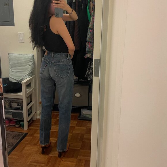 Vintage 80s Levi 501xx jeans W32L34 (actual waist 28) - Picture 2 of 13